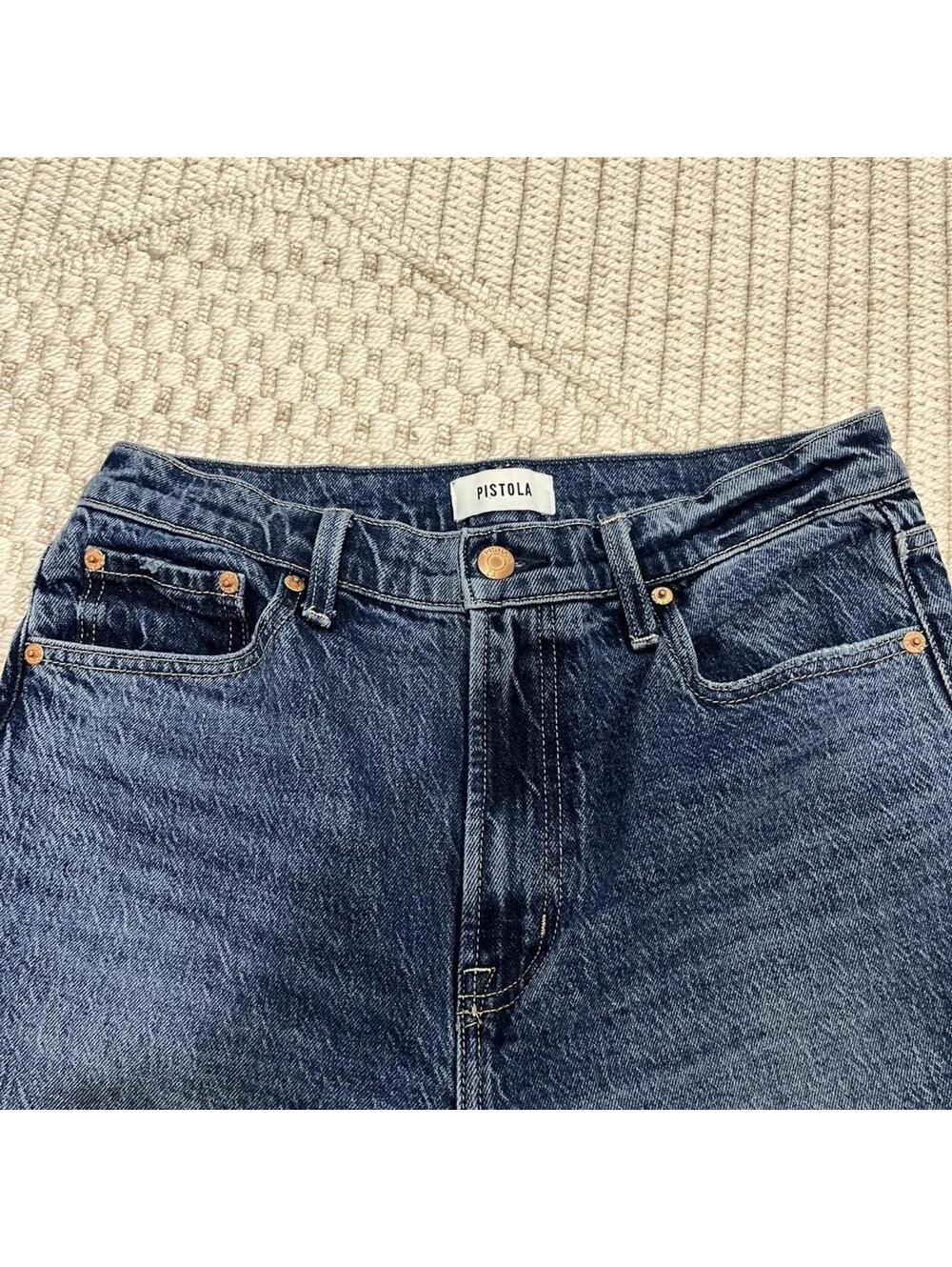Pistola Cassie Super High Rise Straight Jeans - Picture 3 of 6